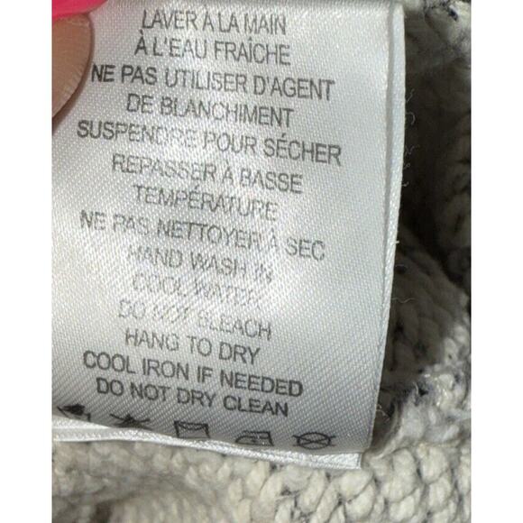 Lucy & Laurel Long Sleeve Medium Women's Pullover Grey Zipper Pockets Crew Neck - Picture 6 of 7